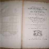 Het Zegenpralend Kennemerland Hendrik de Leth 1725  - 50 bladen met 2 prenten = 100 prenten + uitvouwbare kaart Noord Kennemerland