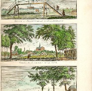 Spilman en van Noorde Haarlem, bij Heemstede op de stad te zien, bij Overveen, aan de Zijlweg te Overveen