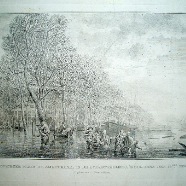 Amsterdam Kattenburgerplein Volkert v d  Plaats 1728-1801 / 1787 kopergravure 30x21 cm. €  40.- 