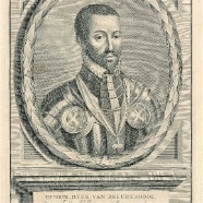 Hendrik Heer van Breederoode. kopergravure 26x18 cm. € 40.-