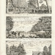 Haarlem De Hout/Gasthuislaan Leidsevaart Zuider Spaarne/Zomervaart Beeldmaat 19x30 cm.