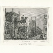 Den Haag Willem 1 J.L.Terwen 1813-1873 staalgravure 1860 ca.17x13 cm.  € 25.-