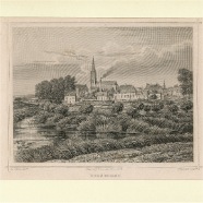 Doesburg J.L.Terwen 1813-1873 ca.17x13 cm. 1860 staalgravure  € 40.-