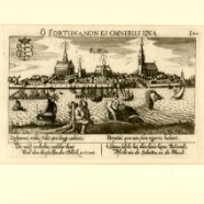 Enkhuizen 1628 Meissner kopergravure € 95.-