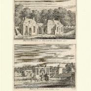 Graave Hendrik Spilman 1721-1784 ca.11x16 cm. 1732 kopergravure € 35.-