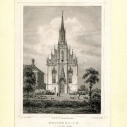 Groenendijk J.L.Terwen 1813-1873 staalgravure 1860 ca. 13x17 cm. € 30.-