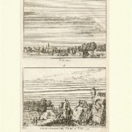 Tiel Hendrik Spilman 1721-1784 kopergravure 1750 ca. 11x16 cm. € 45.-