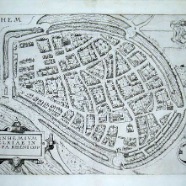 Arnhem Ludovico Guicciardini 1521-1589 kopergravure 1612  /  32x23 cm. € 150.-