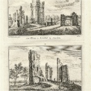 Haarlem Huis te Kleef Abraham Rademaker 1676-1735 kopergravure 1750 € 25.-