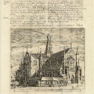 Haarlem St.Bavo kopergravure € 45.-