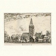 Spaarnwoude Abraham Rademaker 1676-1735  kopergravure 1750 € 25.-